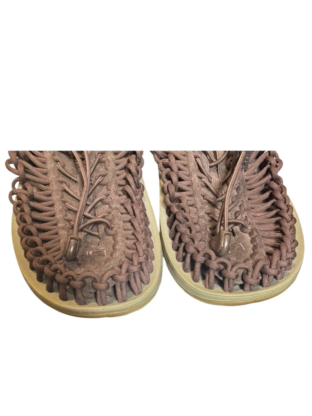 KEEN UNEEK Braided Cord Sandals Brown Men’s US Size 11.5